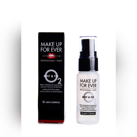 NWT *Mini* MAKE UP FOR EVER Mist & Fix O2 Hydrating Setting Spray 15mL! - Picture 6 of 13